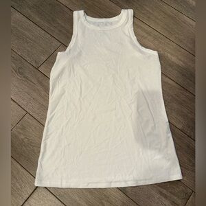 torrid White Ribbed Super Soft Tank